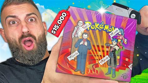 Opening a $15,000 Vintage Pokemon Cards Box! .